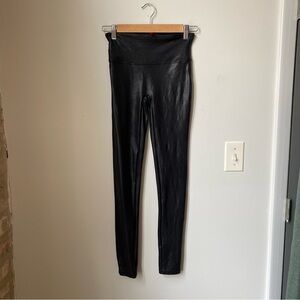 SPANX Black Leggings size small